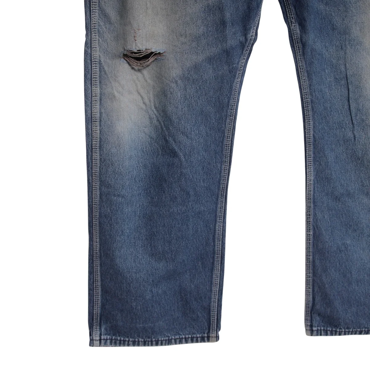 Big Smith Salopette di Jeans Denim Taglia 3XL Uomo Made in USA - immagine 8