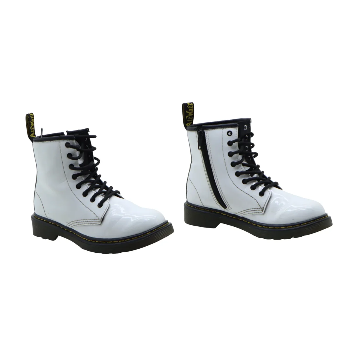Dr Martens AF500 Stivaletto Bianco in Pelle Eu 35 Bambino - immagine 2