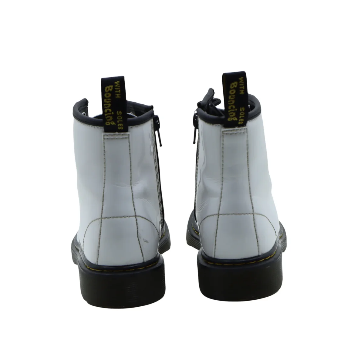 Dr Martens AF500 Stivaletto Bianco in Pelle Eu 35 Bambino - immagine 5