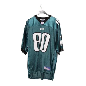 Reebok Philadelphia Eagles maglia da footoball verde taglia XL uomo made in Korea